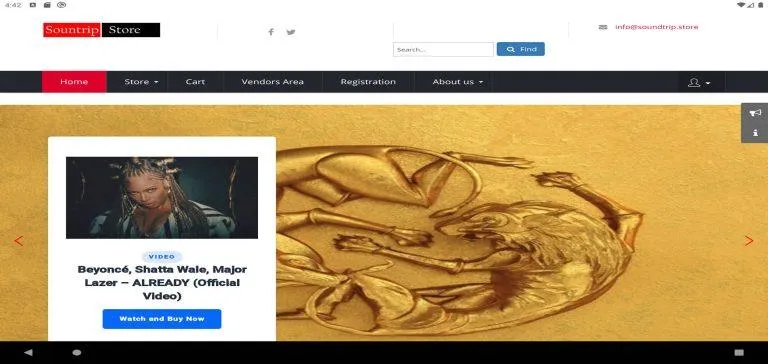 Sound Trip Store App